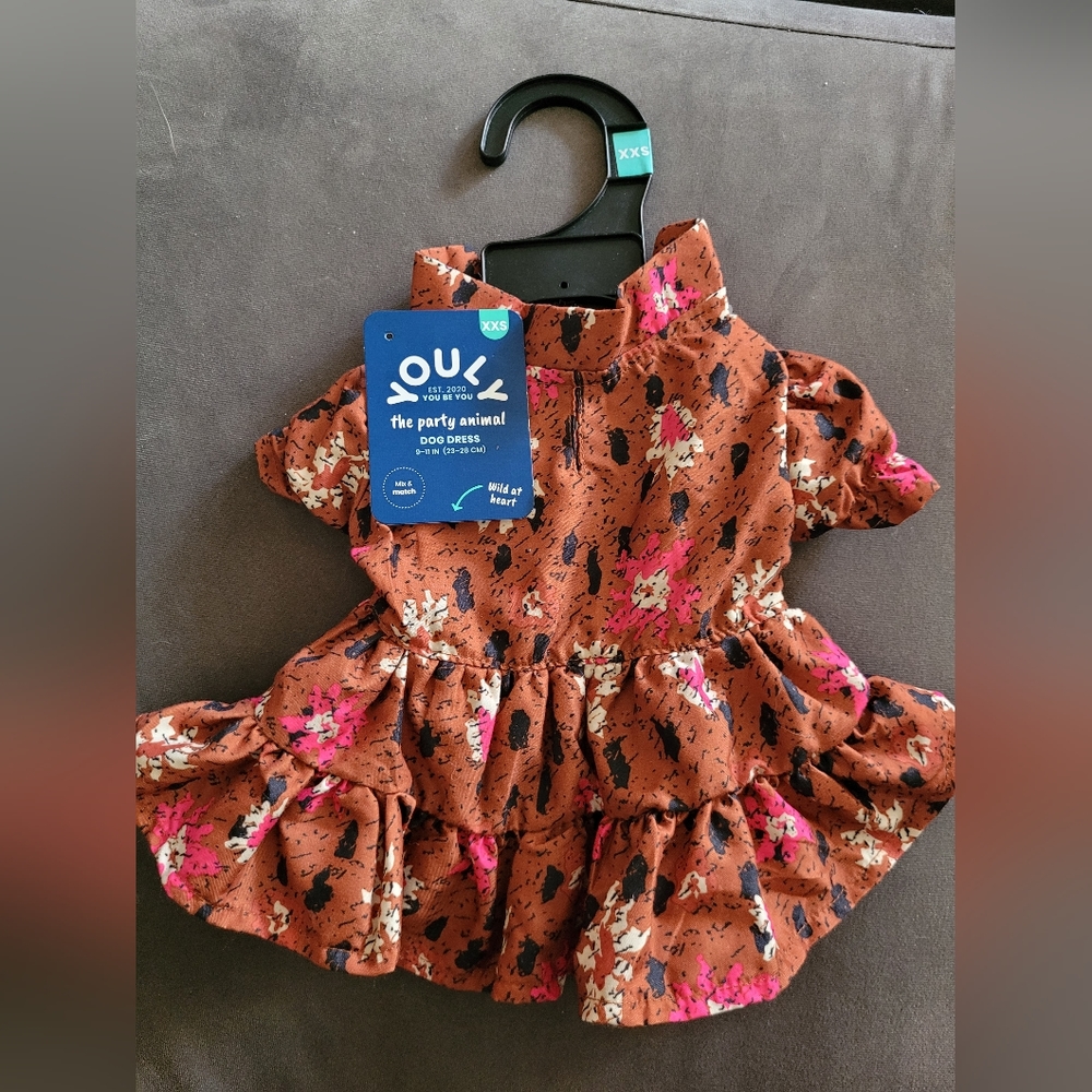 Youly The Party Animal Dog Dress XXSmall